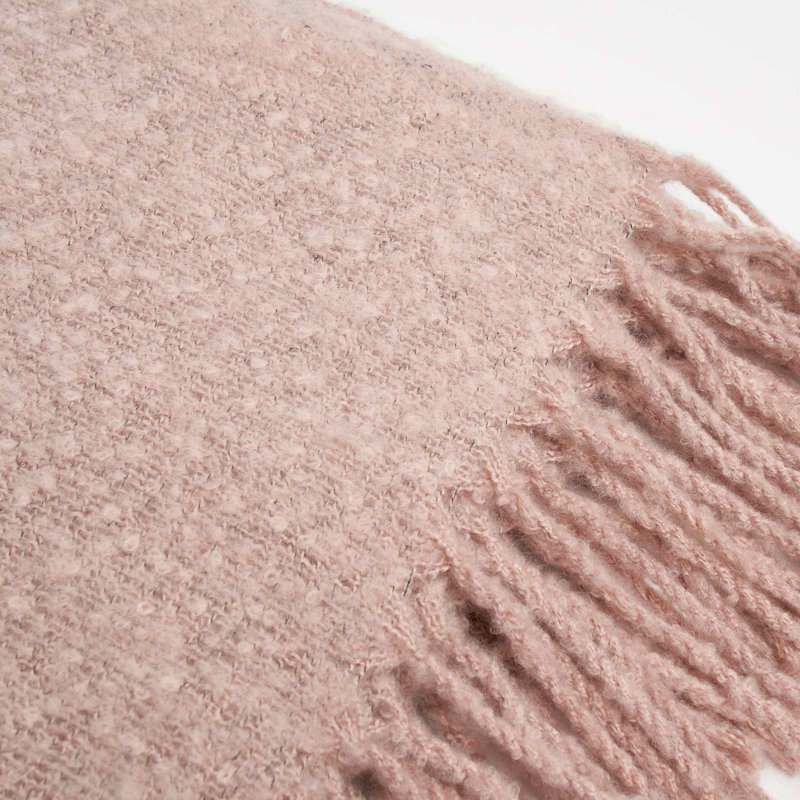 Kupski Throw Blanket, Blush Pink, W125 x L150cm