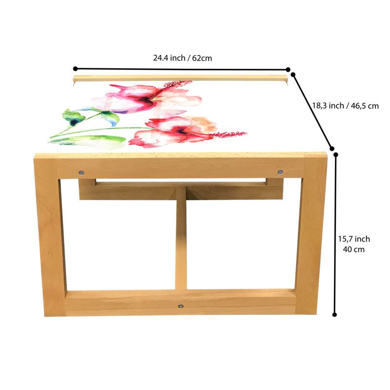 Jael Sled Coffee Table, 62cm H x 46cm W x 40cm D
