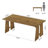 70.9-Inch Long Solid Wood Executive Desk, Farmhouse Office Computer Desk With Sturdy Wooden Legs