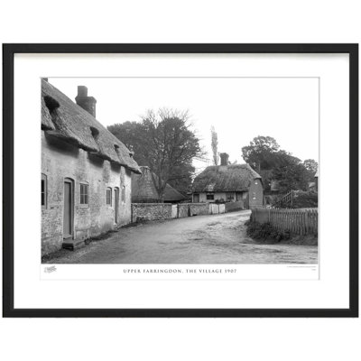 Upper Farringdon, The Village 1907 by Francis Frith - Single Picture Frame Print