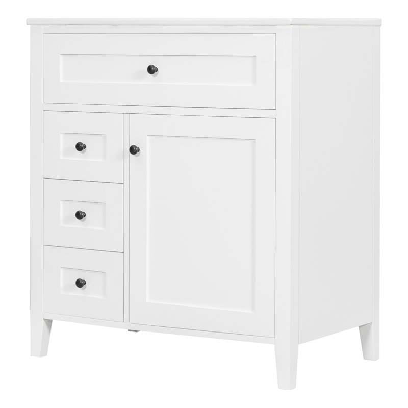 Meuble-lavabo blanc 30 po avec lavabo