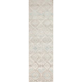 Contemporary Geometric Area Rug in Ivory