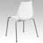 Oliverson Modern Plastic Contoured Stacking Lobby Chairs-31020531