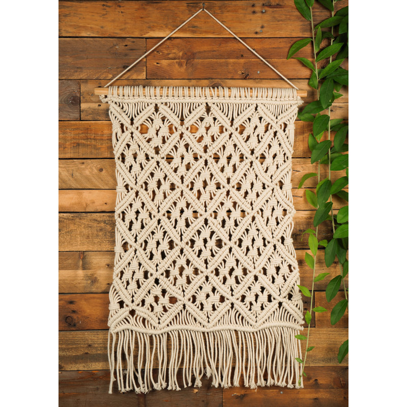 Hand Woven Cotton Wall Hanging