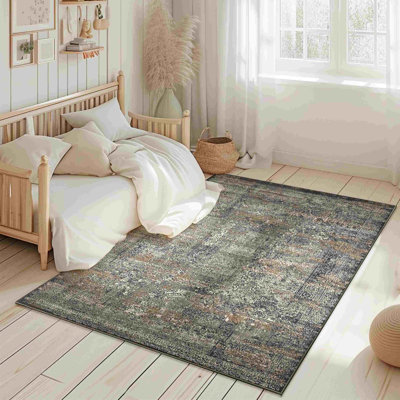 Goudy RUG DESIGN 9906 - 10X13 (9'2"X12'5"), Grey