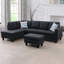 Canapé modulaire en L 3 pièces pour salon Manol-87957694-87957680