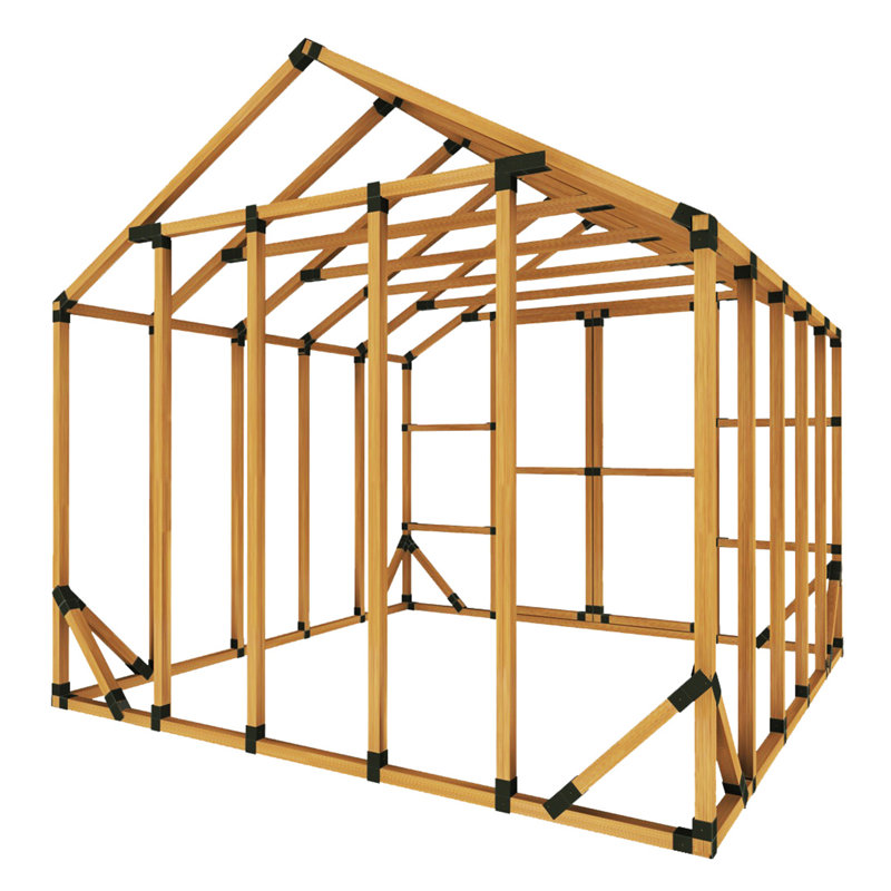 10' W X 10' D Greenhouse Kit