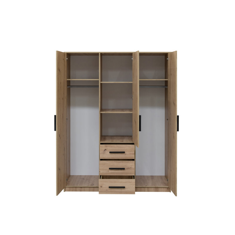 Manufactured Wood Wardrobe