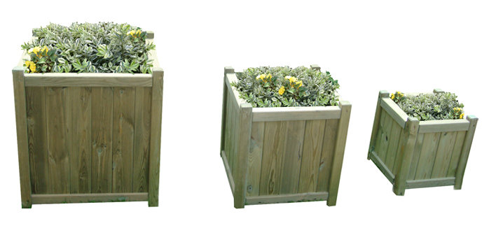 Cory Wood Planter Box