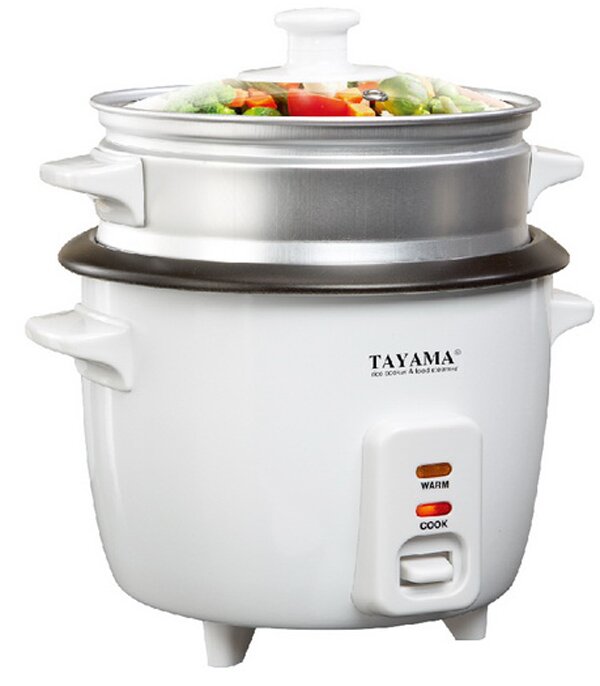 Tayama 1-Quart Rice Cooker with Steam Tray & Reviews