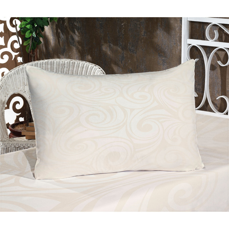Ensemble de housse de coussin et de taie décorative ivoire Ambesonne, crème