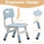 Ensemble de table et chaises pour enfants à hauteur ajustable