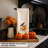Custom Halloween Kitchen Towel, Crow And Pumpkin Design, Flour Sack Cotton, Halloween Decor, Custom Name-1347061937