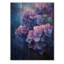 Hortensia dans l'espace - Art mural bois d'hortensia - sur bois de pin naturel-962009351