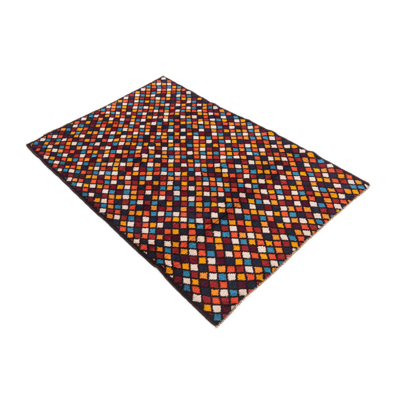 Tapis brun foncé Neela
