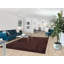 Tapis unique en laine noué à la main style Gabbeh des années 2010 de 6 pi 4 po x 9 pi 7 po brun Nirwat