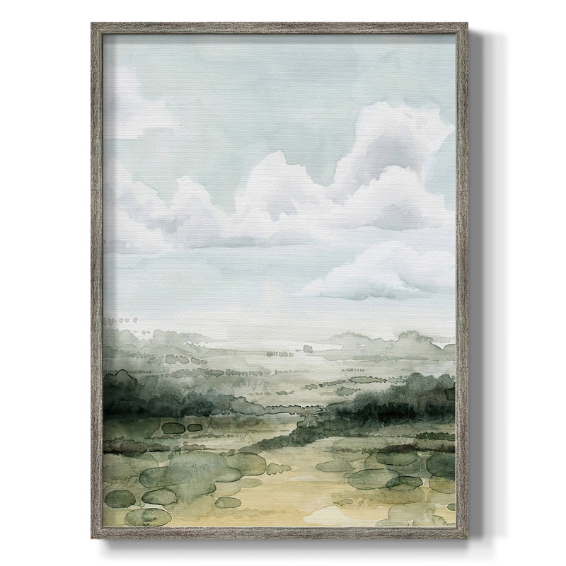 «Valley Highlight I», reproduction encadrée - bois massif, H 30 po x l 24 po