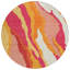 Tapis intérieur / extérieur rose Petala -1086667589