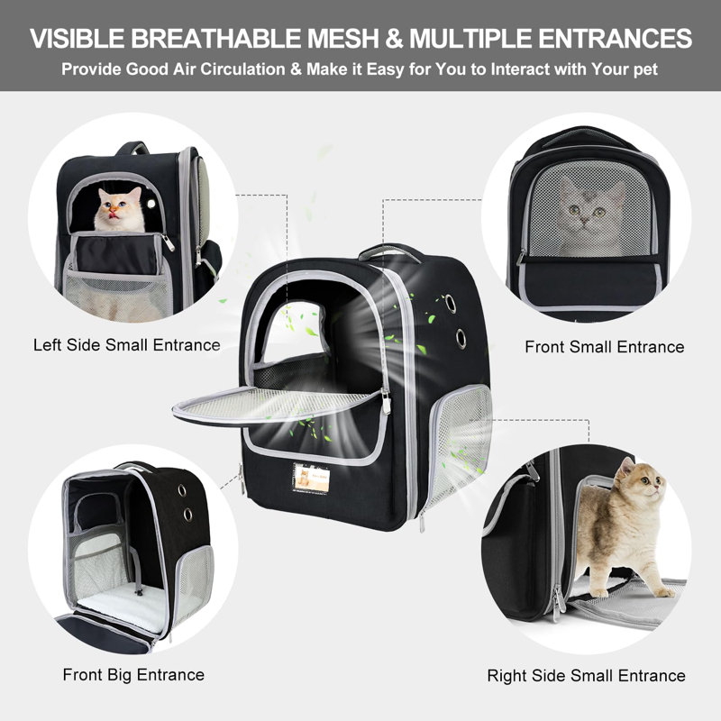 Pet Carrier, Black