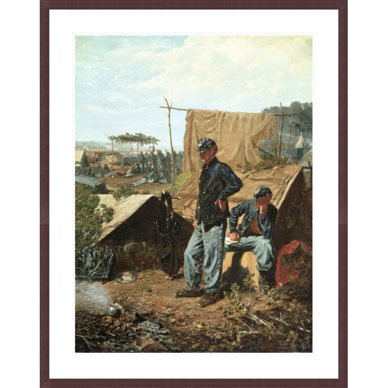 «Home Sweet Home» par Winslow Homer, impression giclée encadrée, H 41,5 po x l 32,91 po