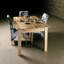 Oscar Oak Solid Wood Dining Table-25422876