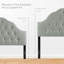 Tête de lit en tissu Modway Sovereign-22859162-22859166