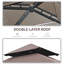 Velasco 2.4 x 1.5 m (8' x 5') Grill Gazebo Canopy, Outdoor BBQ Shelter