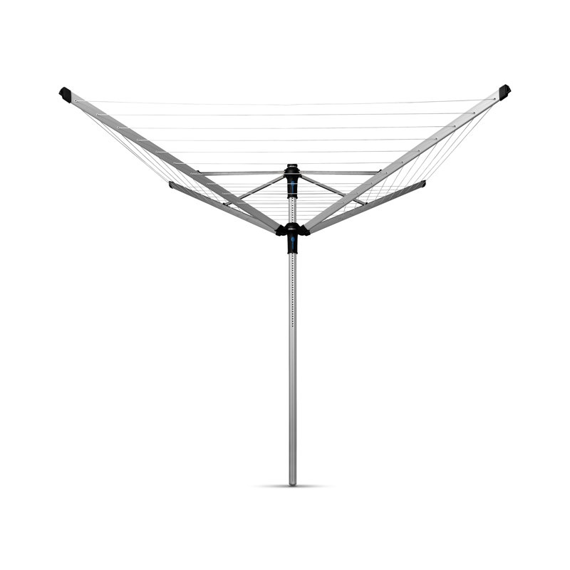 Brabantia Liftomatic Advance Rotary Clothes Line with Concrete Ground Tube, 60m