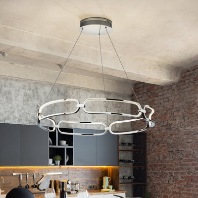 Mercedes 6 - Light LED Geometric Pendant