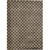 Hand-Knotted High-Quality Gray and Light Green Area Rug
