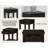 Dheeraj Dark Brown Mdf End Table with Drawer