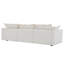 Canapé modulaire rembourré en L avec repose-pieds 4 pièces 4 pièces-1715188038