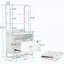 Grand classeur avec tiroirs et tablettes verrouillables-81780454