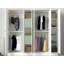 Braggs 4 Door Manufactured Wood Wardrobe