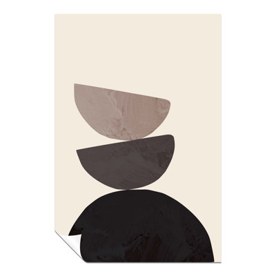 Abstract Shapes Artistic - No Frame Painting