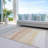 Machine Washable Indoor/Outdoor Christain ACN1253 Coral Rug-109531661