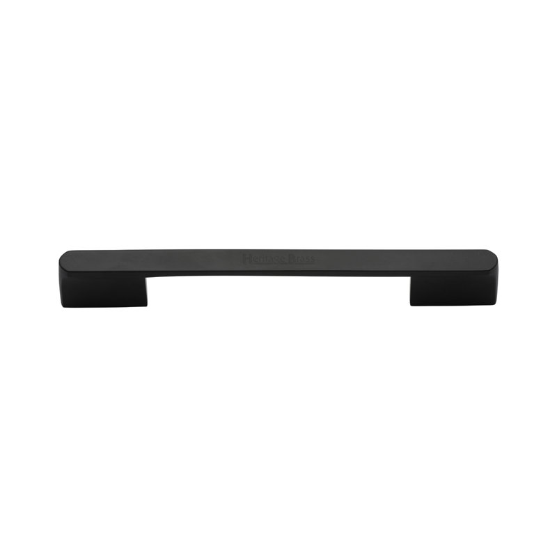 Heritage Brass Heritage Cabinet Pull Bridge Design, 190cm L x 15cm W, Matt Black