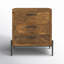 Table de chevet 3 tiroirs Bedford