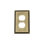 Rope 1-Gang Duplex Outlet Wall Plate