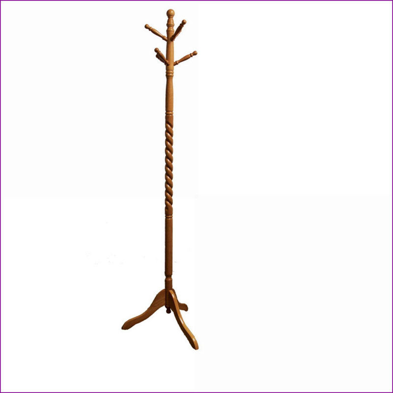 Portemanteaux en bois naturel H 71,5 po | Bois | Portemanteaux