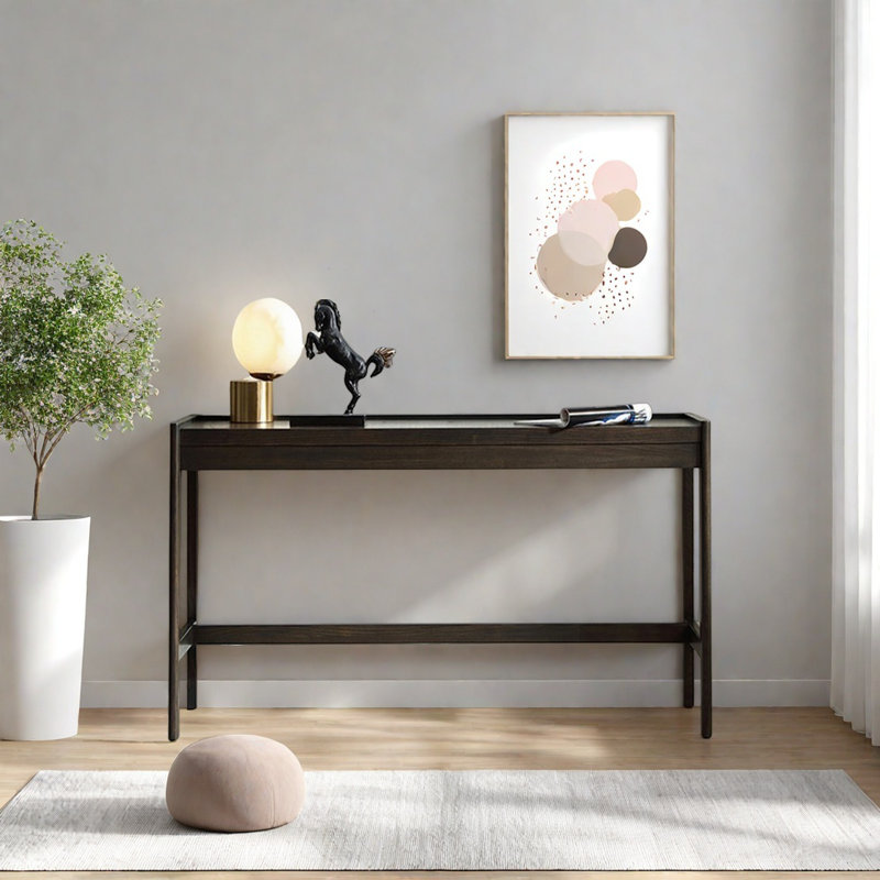 Modern Minimalist Console Table, 29.53" H x 47.24" W x 15.75" D