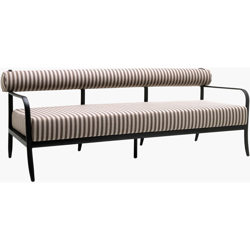 Ashley Childers X Surya Antibes Sofa, Brown