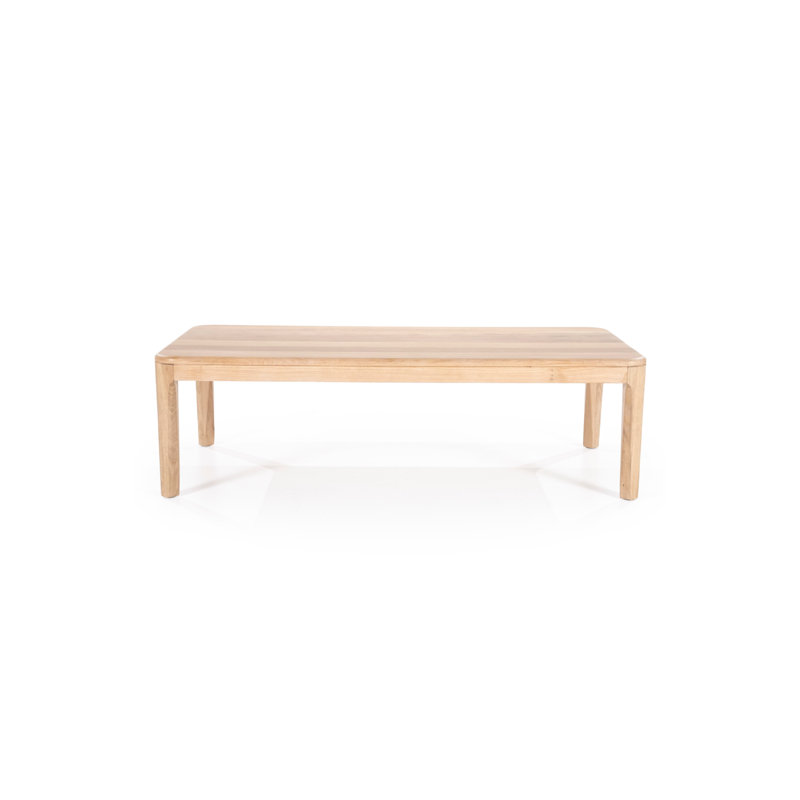 Table basse simple en bois massif