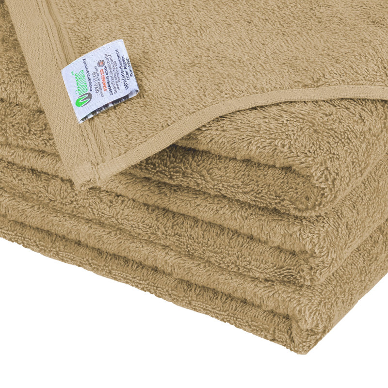 Alexandra 100% Cotton Washcloth Towel, Sand