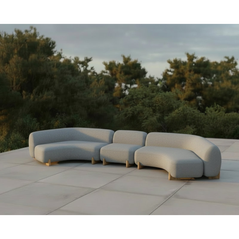 Milos Sectionoal Set, Iceberg Fabric