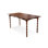 Brown Rectangular Solid Dining Table For Dining Room/Kitchen