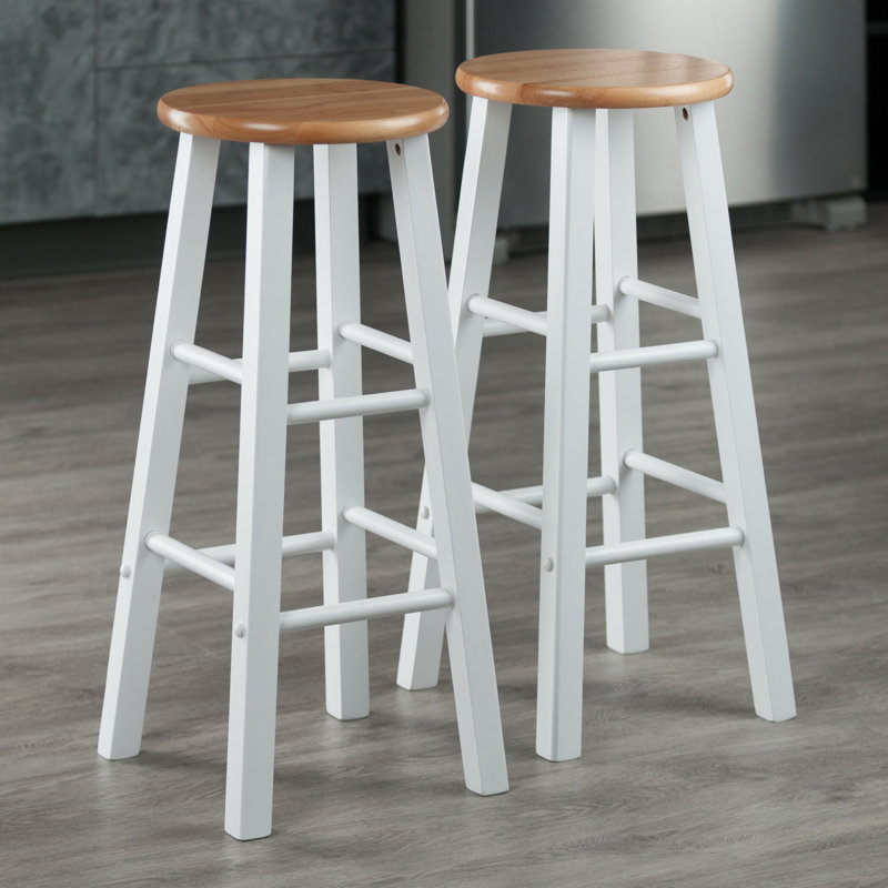 Tabouret de bar Azaya, Tabouret de bar (hauteur de siège de 29,1 po), White, 2