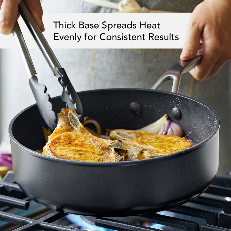 KitchenAid Hard-Anodized Induction Nonstick Cookware Set, 11-Piece