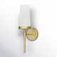 Doha Single Light Glass Dimmable Wallchiere