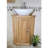 Ledbury Free-standing Corner Vanity Unit with ceramic basin & tap.